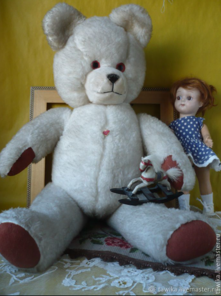 Mohair Teddybär 56 cm Sammlerbär