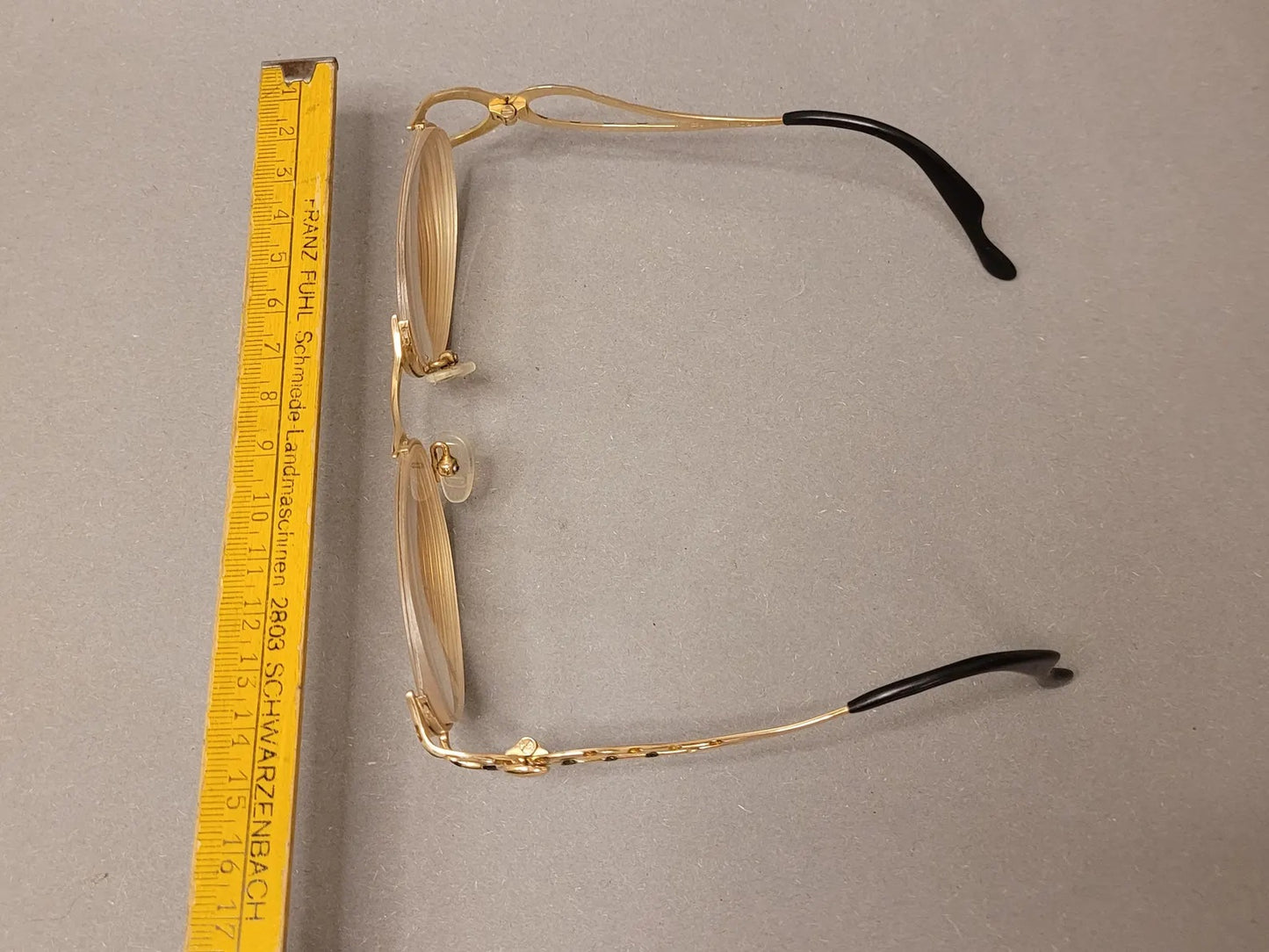 Colani 镀金眼镜框 · 八十年代设计师孤品