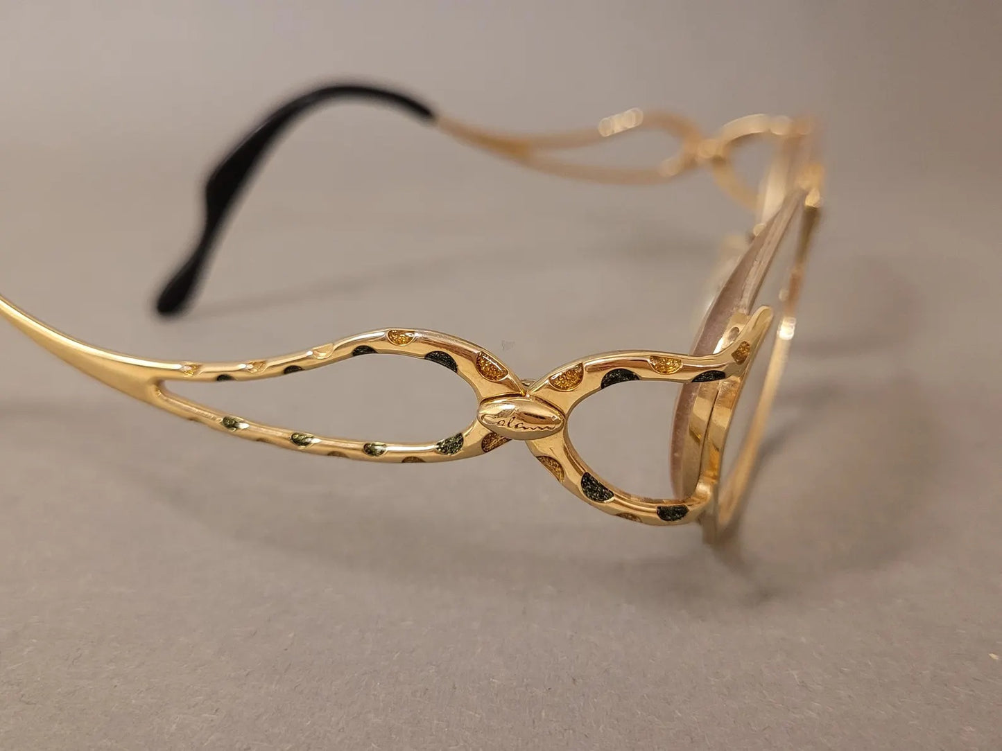 Colani 镀金眼镜框 · 八十年代设计师孤品