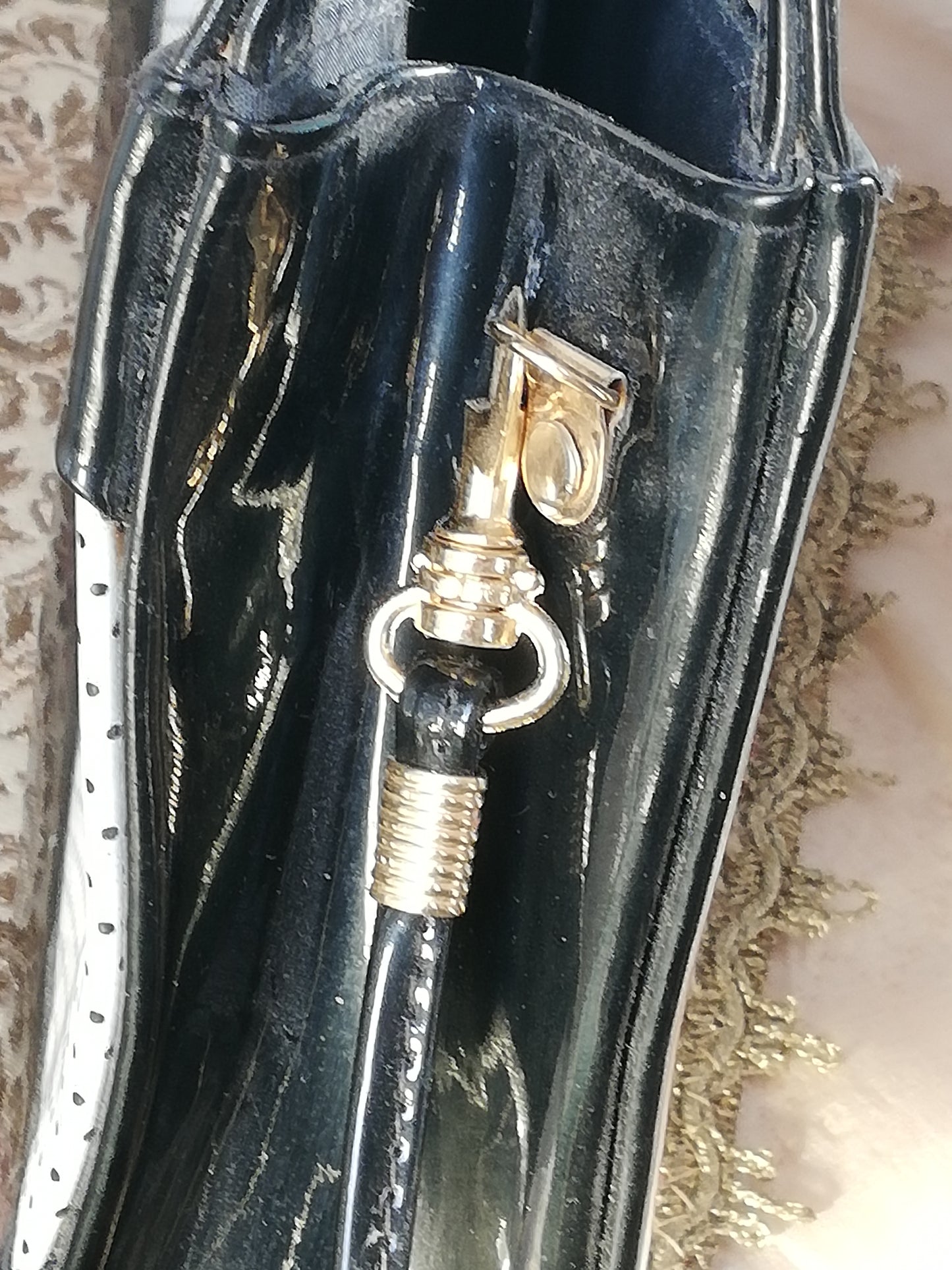 Handtasche mit Schulterriemen abnehmbar
