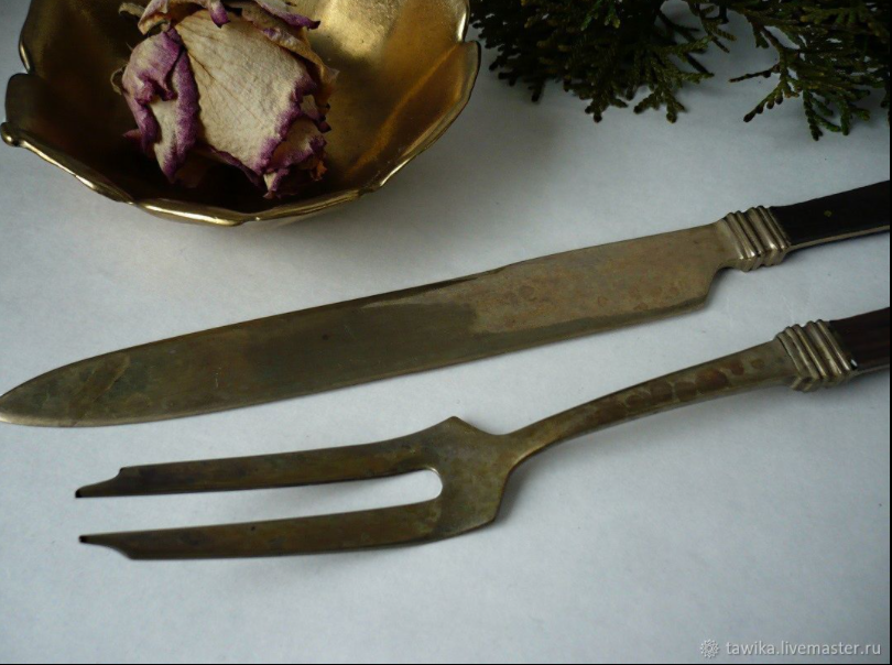 Vintage Fleischbesteck