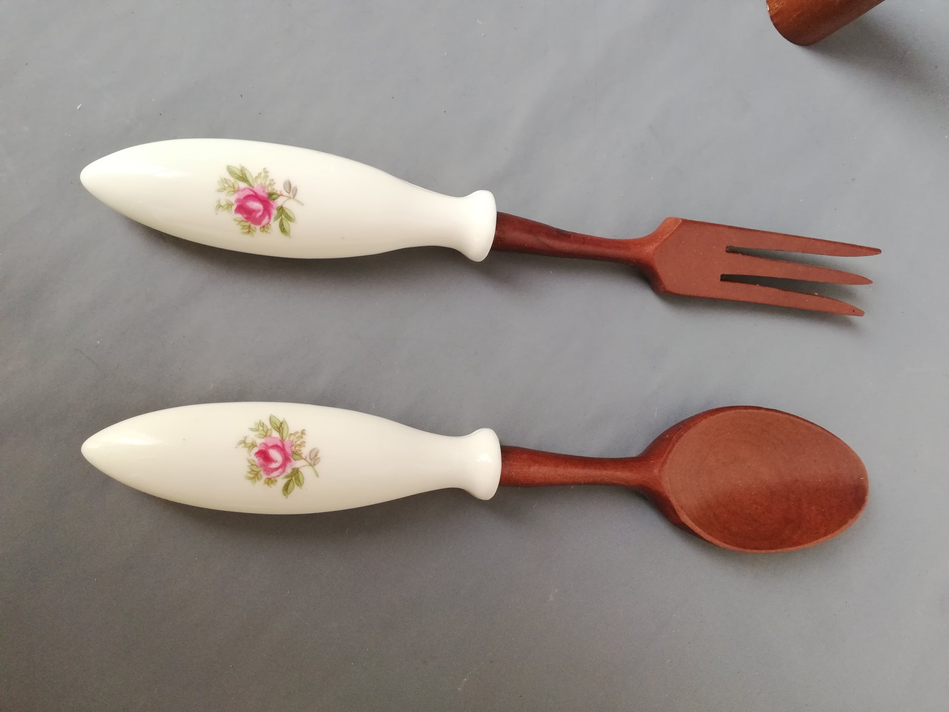 Vintage Salatbesteck Set