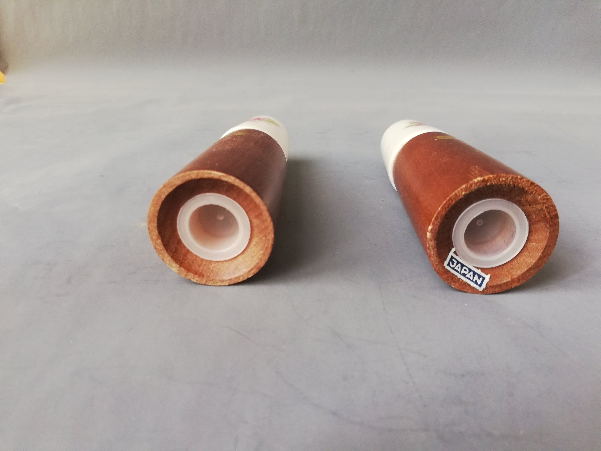 Vintage Salatbesteck Set. Salz und pfeffer von unteb photographiert.