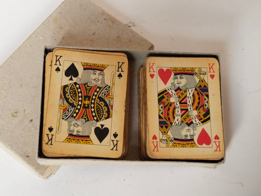Imperial Playing Cards from Austria – Two Decks with Double-Headed Eagle Tax Stamp, circa 1900