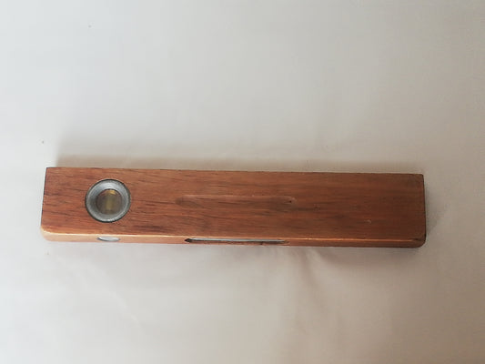 Antike Wasserwaage aus Holz Constantia