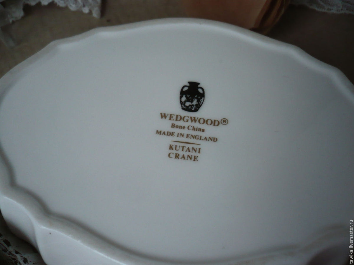 Wedgwood-Set von schräg