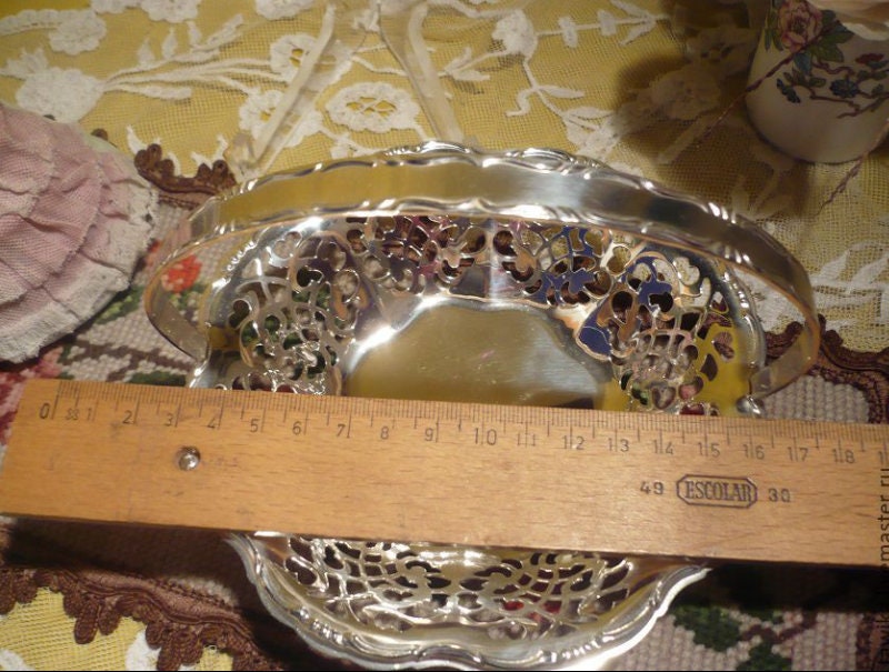Blick von oben in die 14 cm breite Schale
