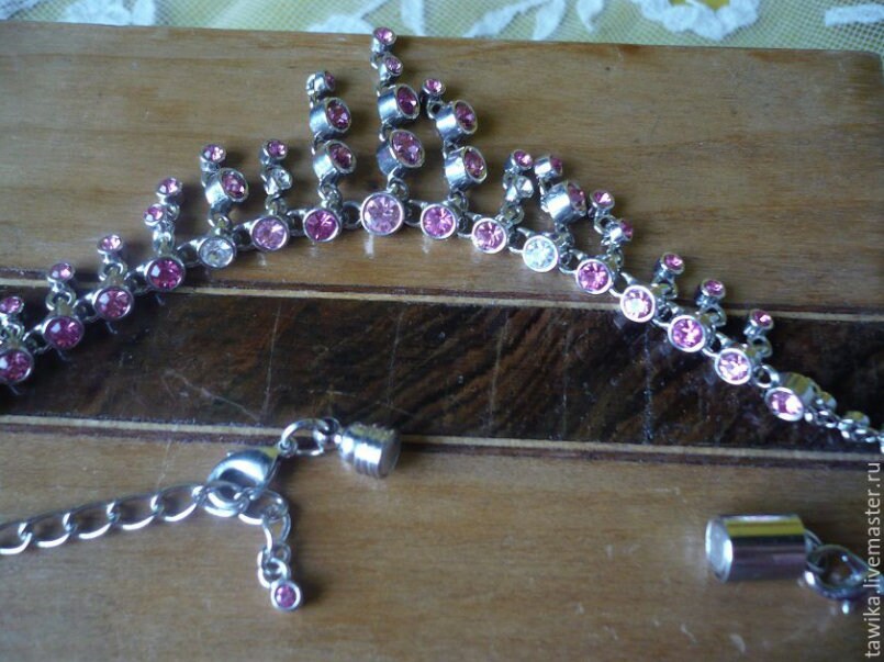 Old necklace from Czech Republic, vintage, antique