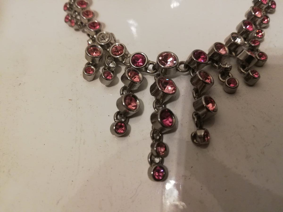 Old necklace from Czech Republic, vintage, antique