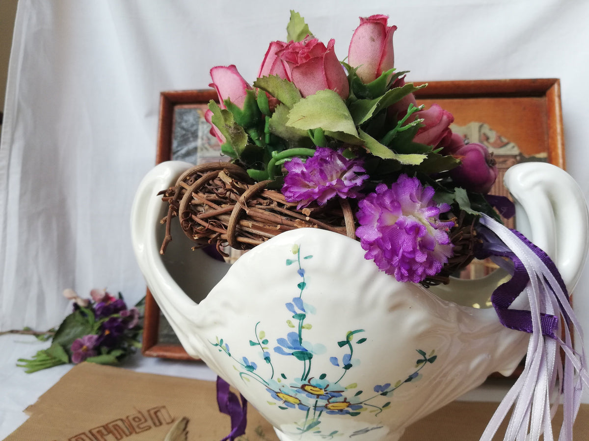 Boden der Keramikvase