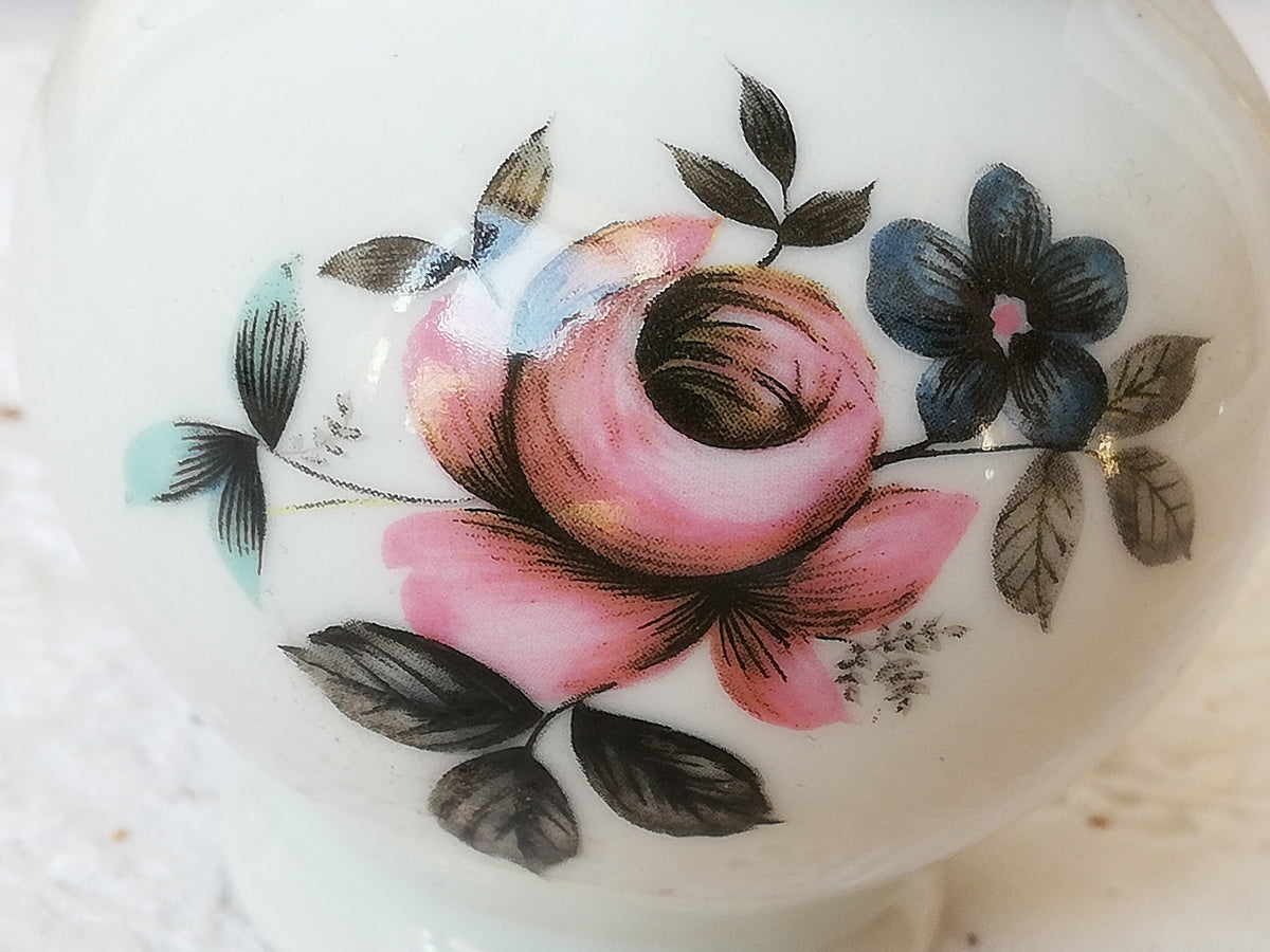 Rückseite mit zweiter Rose