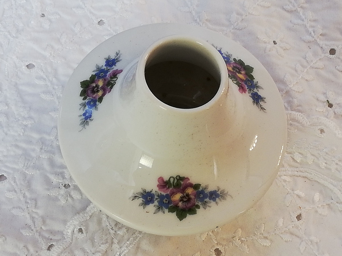 Blick von oben in die 8,5 cm breite Öffnung der Vase