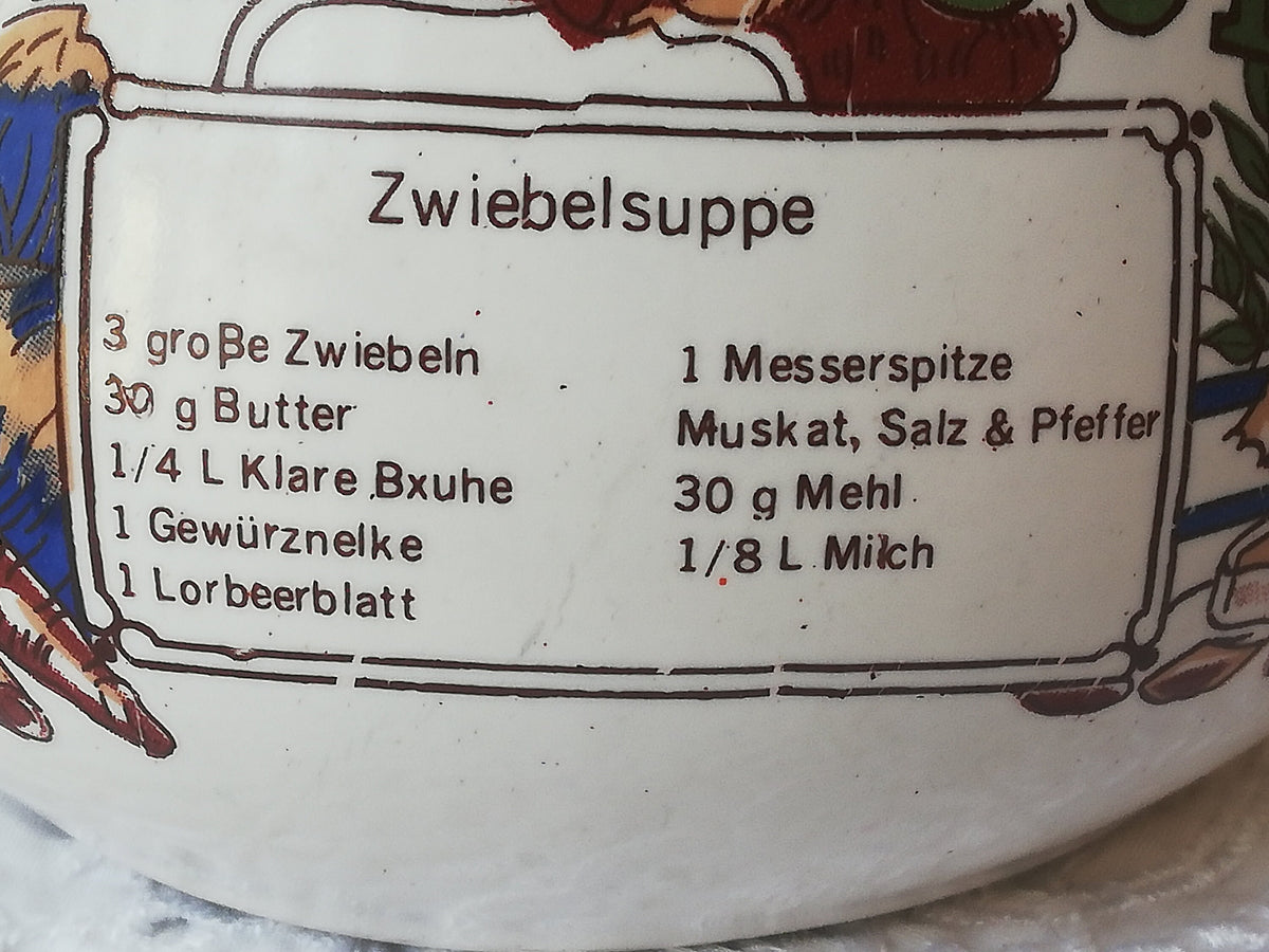 Soup cup for onion soup, vintage from Germany