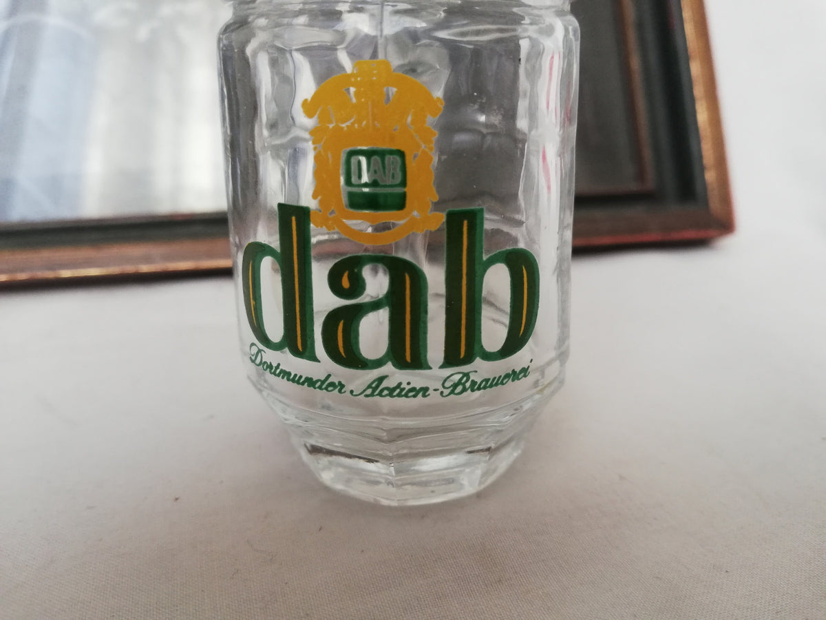 Shot glasses 5 st. in the shape of a beer mug, vintage from Austria
