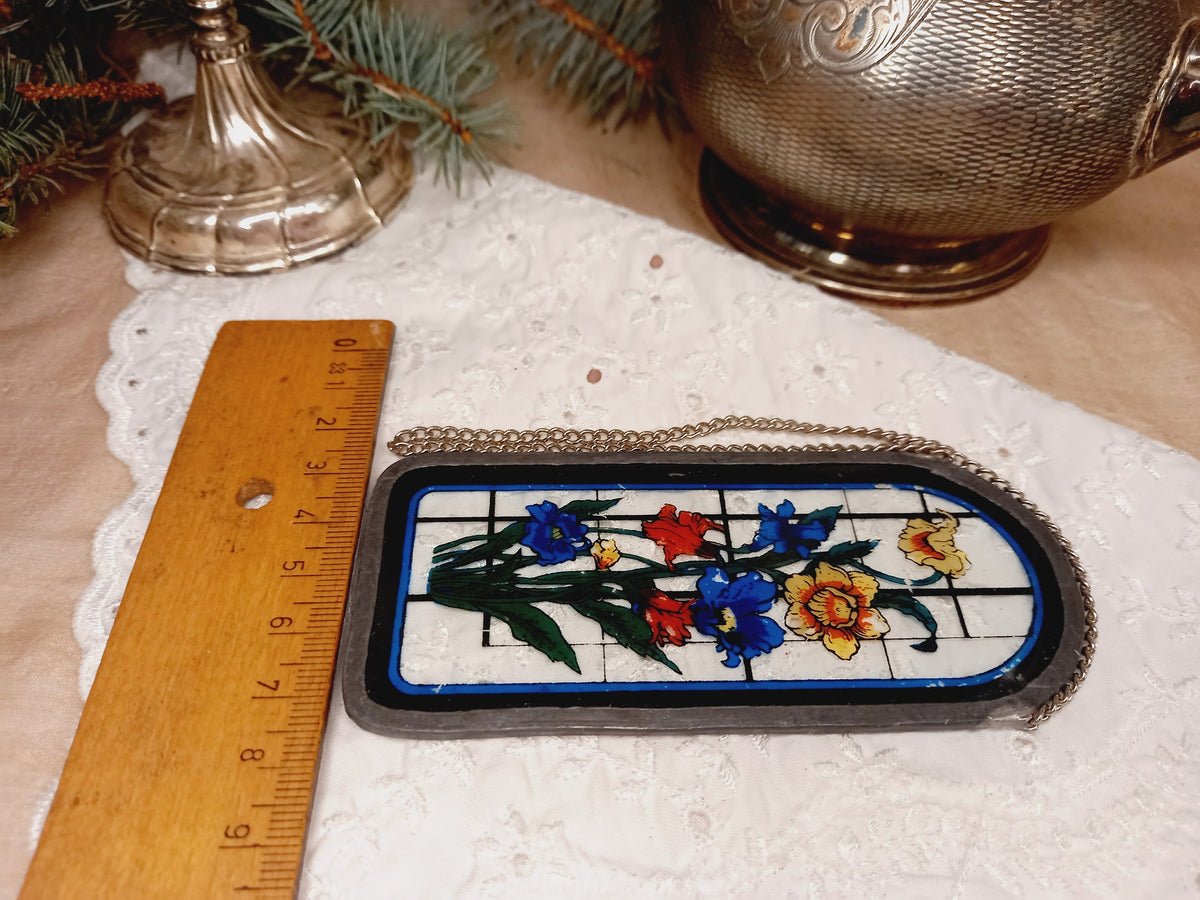 Gotisches Fensterbild von schräg