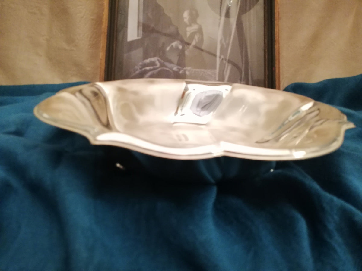 Silver-plated small fruit bowl from the German company WMF. Vintage from Germany