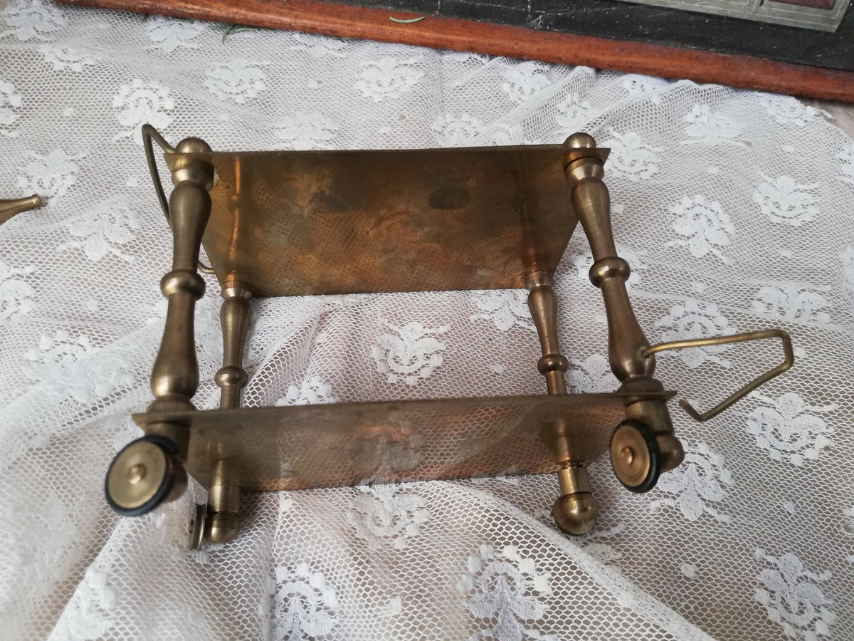 Servierwagen von oben, Länge 10 cm