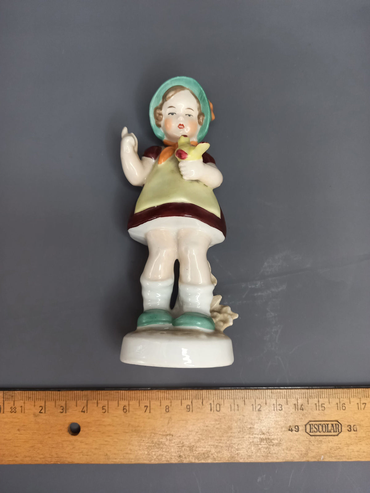 Unterseite der Figur mit Standfläche