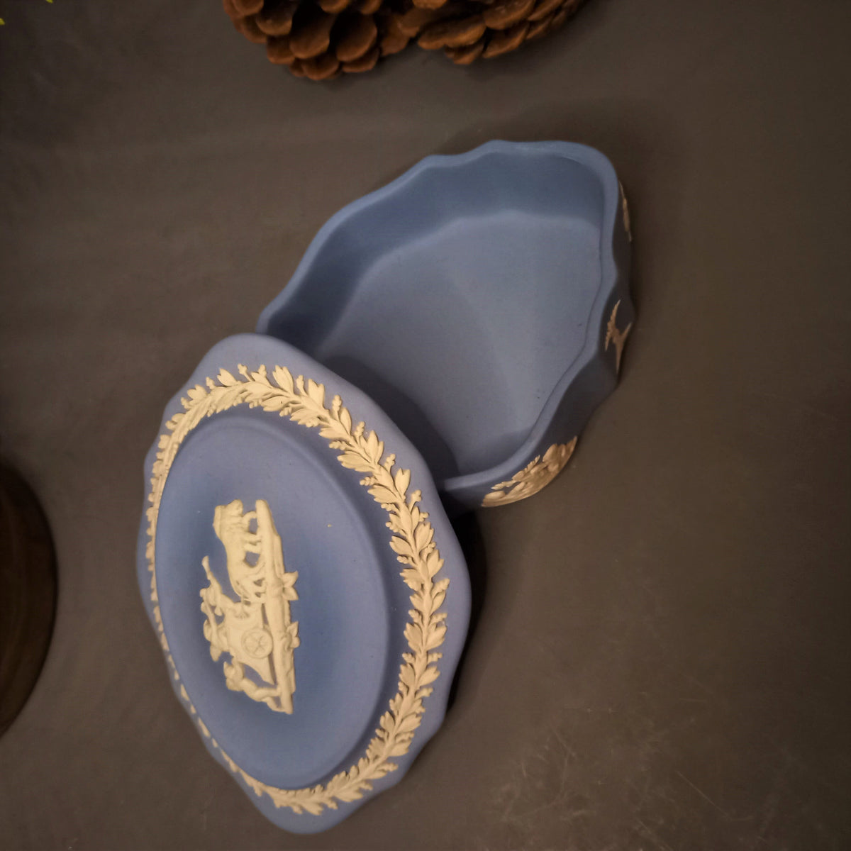 Matte Steinzeugoberfläche im Detail