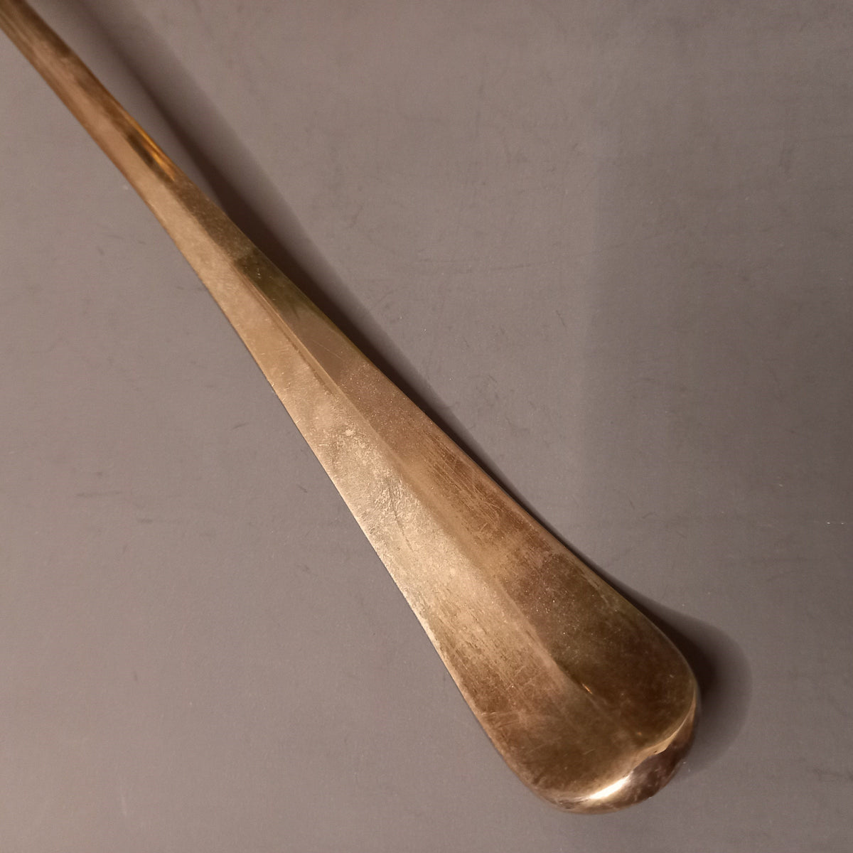 Large silver plated serving fork from Austria, vintage