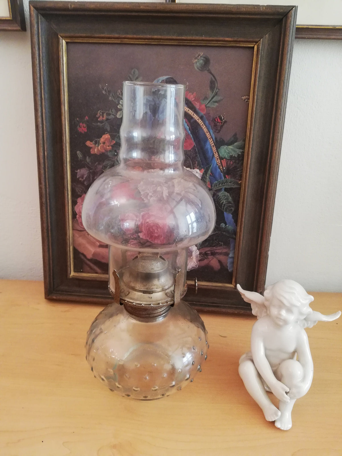 Glaszylinder der Lampe