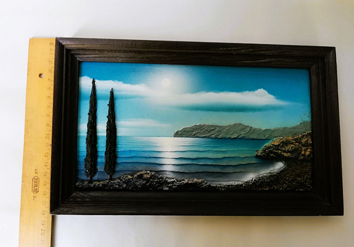 Bild als Wanddekoration im Wohnzimmer