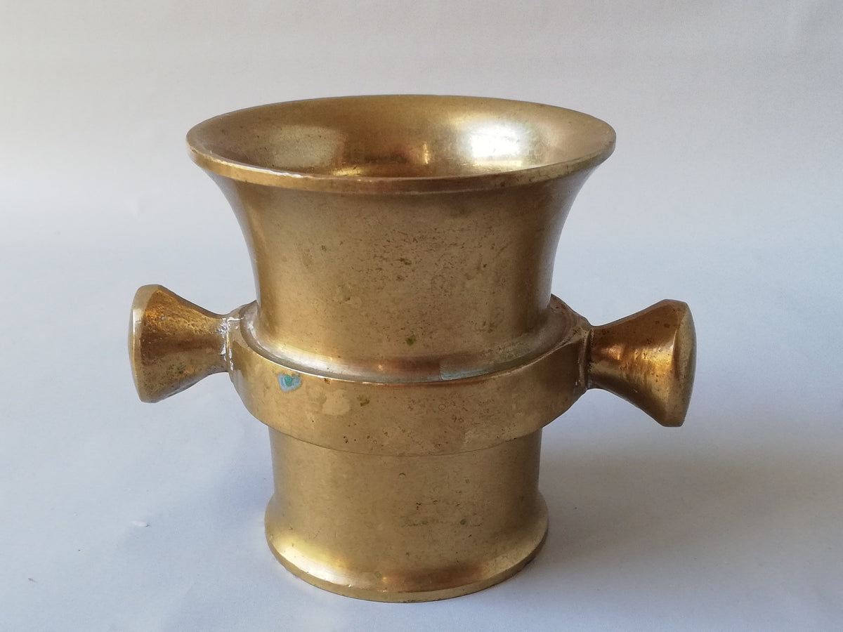 Stößel aus Messing, 12,5 cm