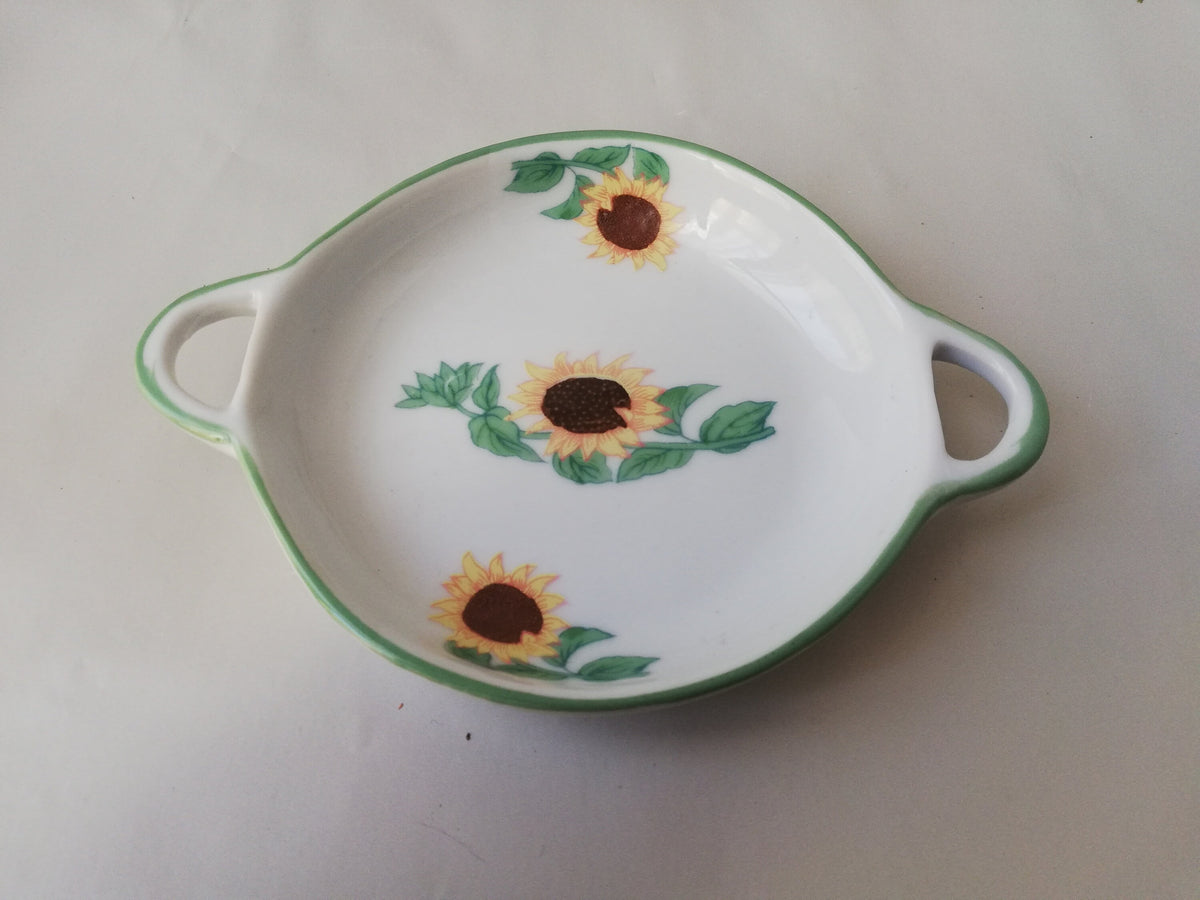 Hand-painted porcelain serving bowls, porcelain bowls for home decoration, floral decor for serving bowls