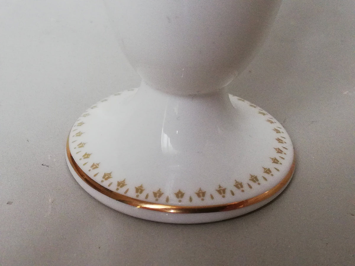 Elegant Wedgwood Bone China Porcelain Vase - Limited Edition, Floral Decor Underglaze Painting