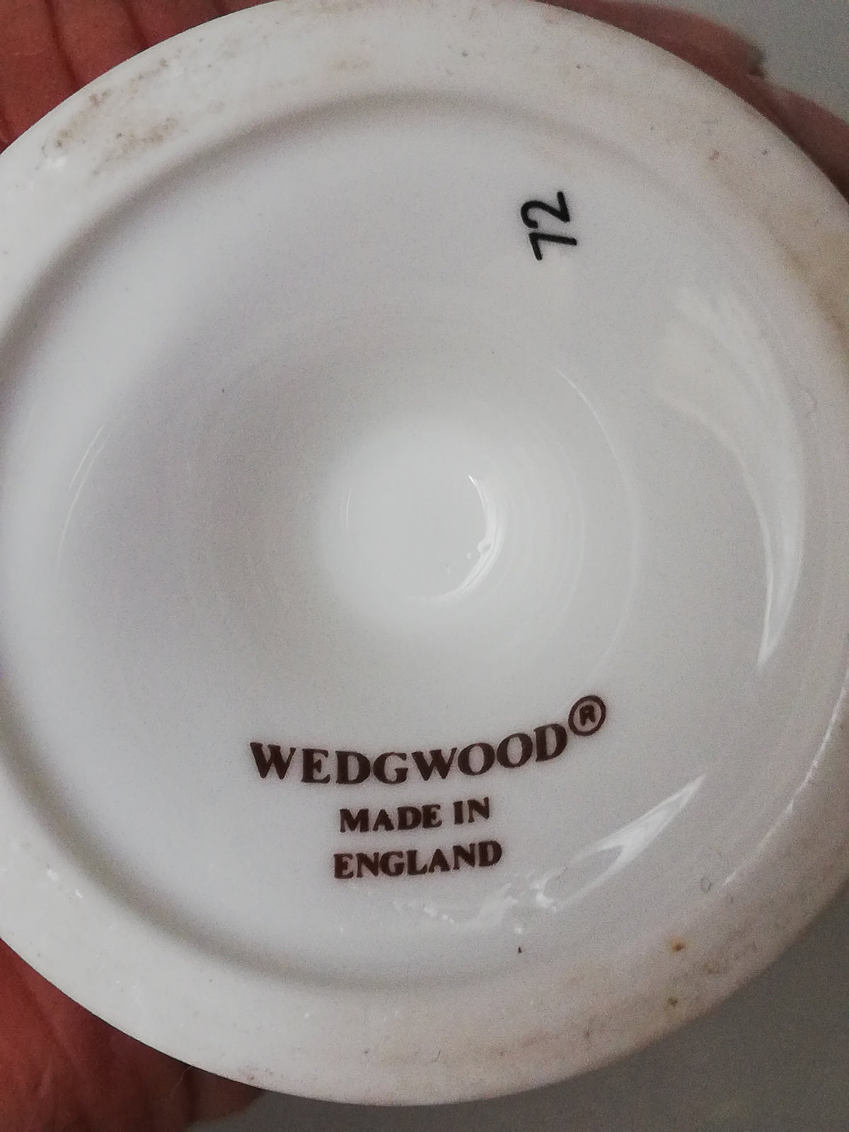 Elegant Wedgwood Bone China Porcelain Vase - Limited Edition, Floral Decor Underglaze Painting