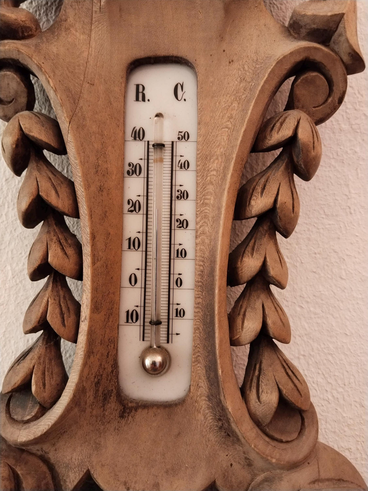 Thermometer mit Celsius- und Réaumur-Skala