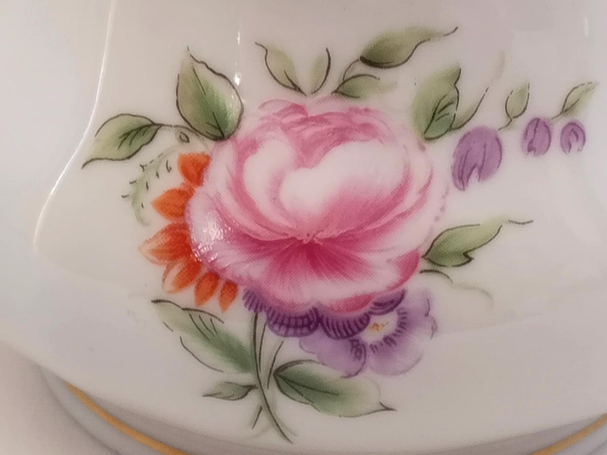 Zuckerdose mit Maßband, Höhe 11,5 cm