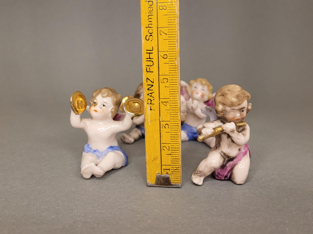 Miniature Porcelain Cherubs – Vintage Antique Charm & Heavenly Sweetness