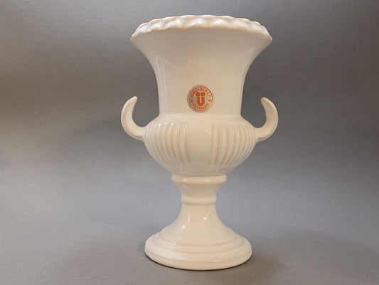 Vintage Übelacker Keramik Porcelain Vase, West Germany, ~18 cm Tall, Mid-Century Modern Elegance