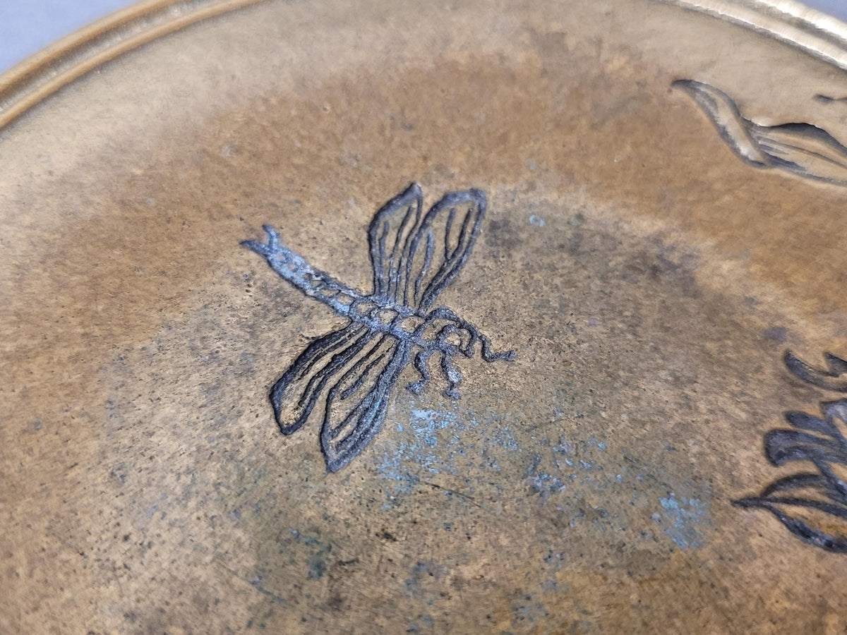 Gravierte Libelle im Detail