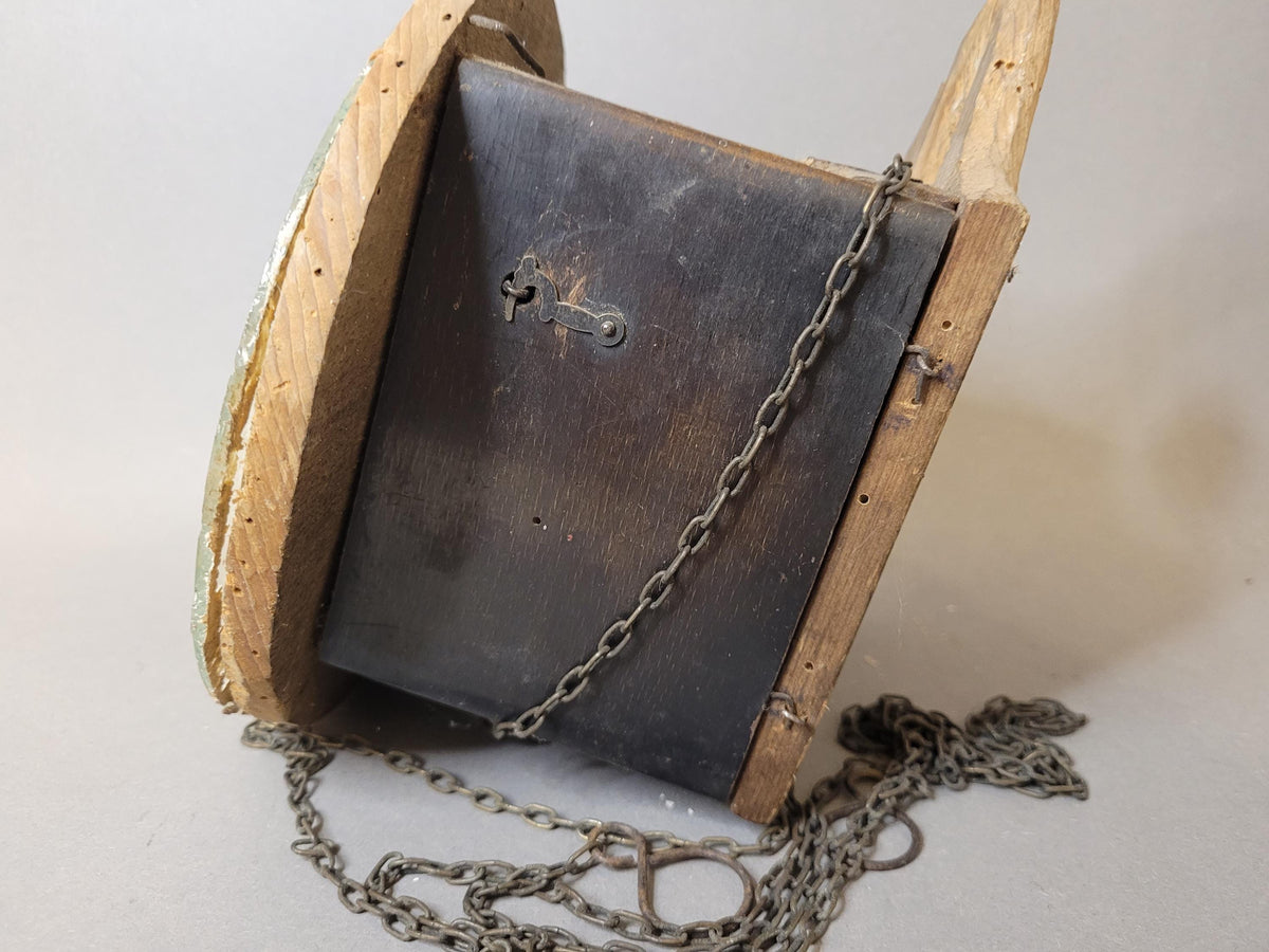 Unterseite des Holzrahmens