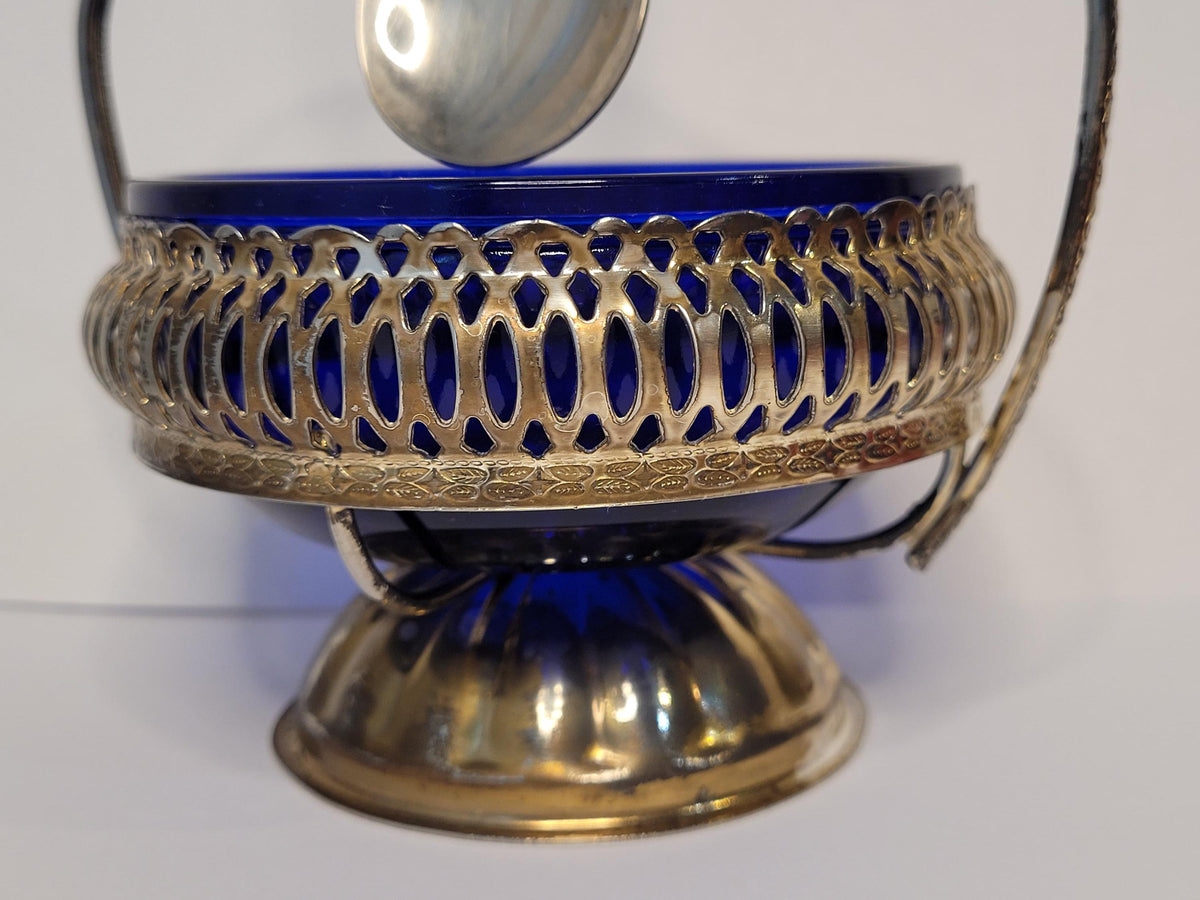 Komplettes Mayell-Set mit Rahmen, Glas und Löffel