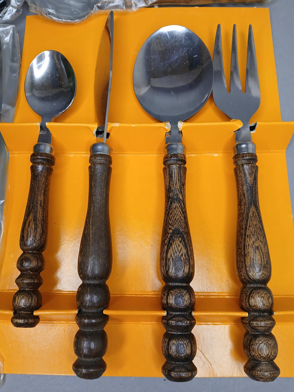 Edelstahlklinge des Messers, 19 cm
