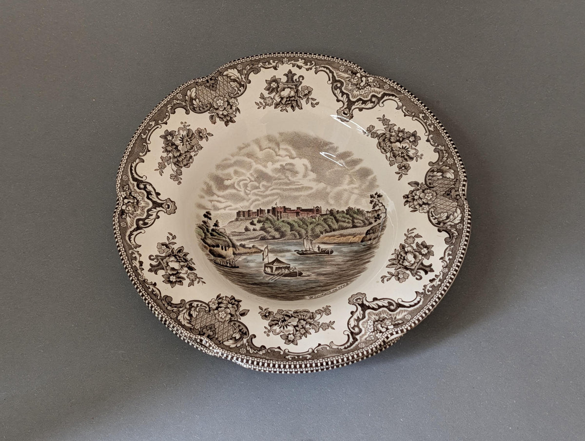 Johnson Bros Old Britain Castles Suppenteller Windsor 1792, Gesamtansicht