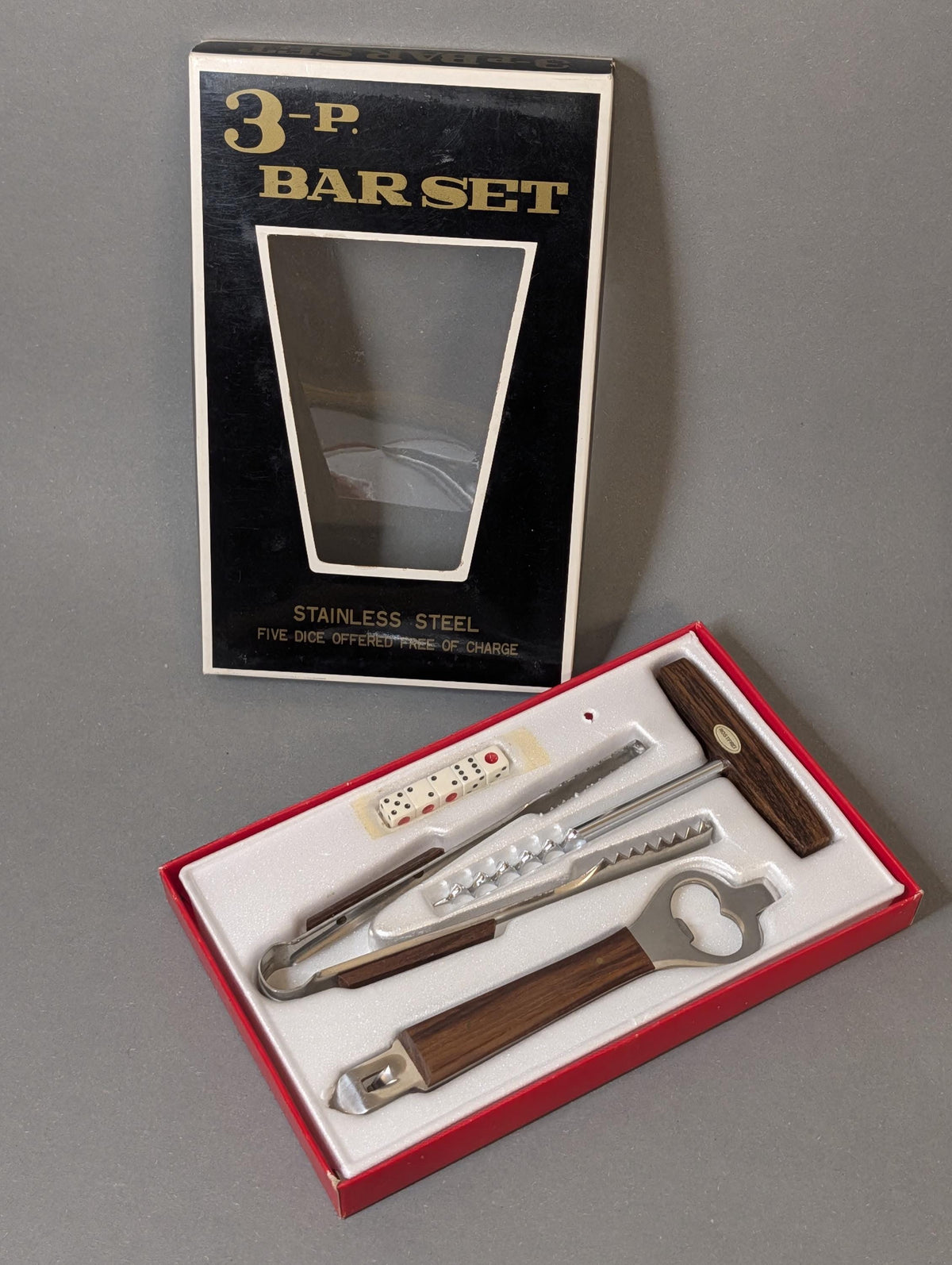 Originale Präsentationsbox geöffnet