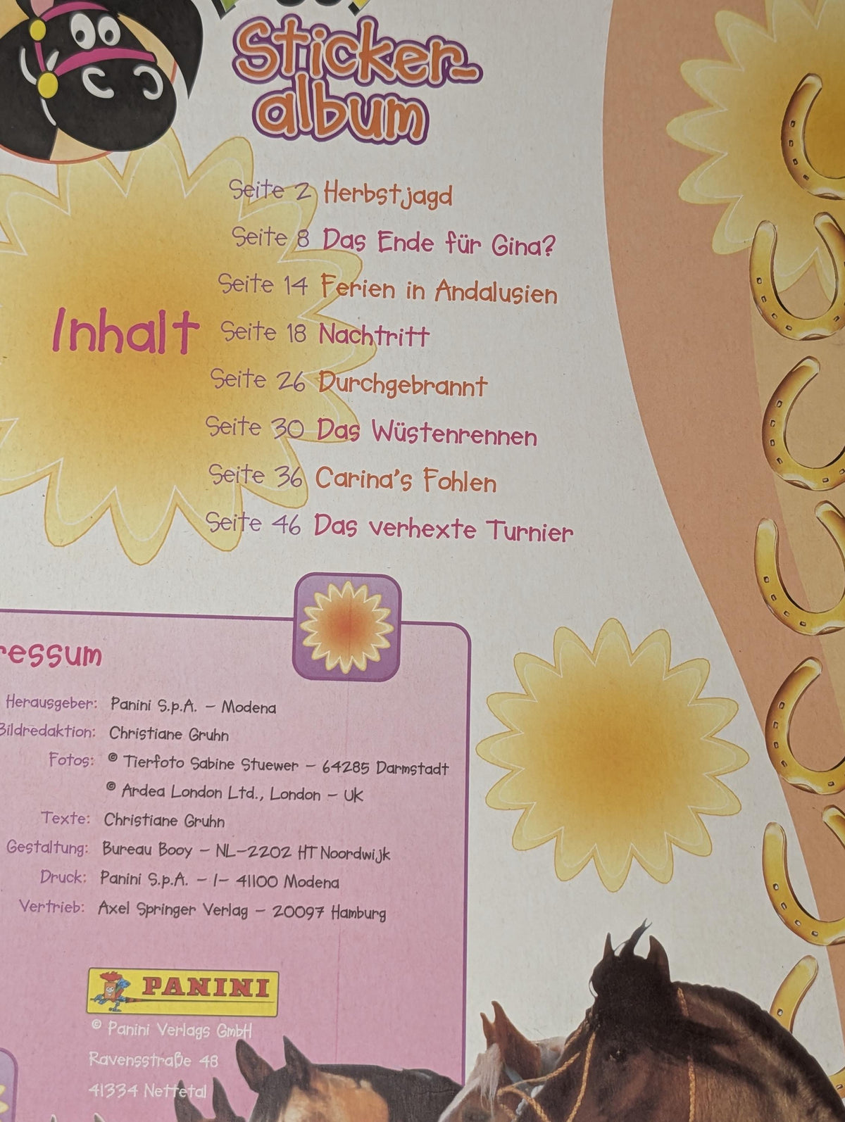 Peggy-Magazin von schräg oben