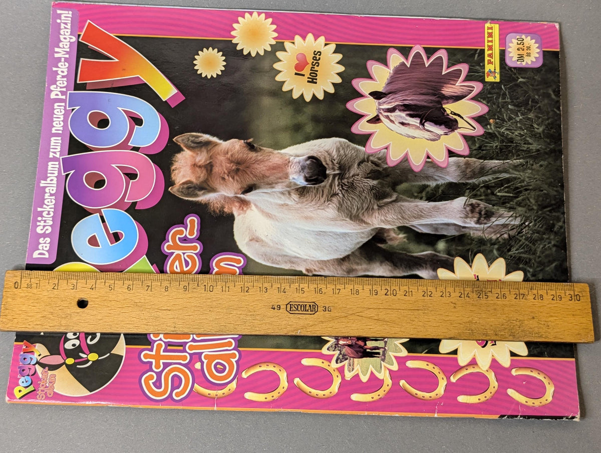 Stickerseiten des Peggy-Albums