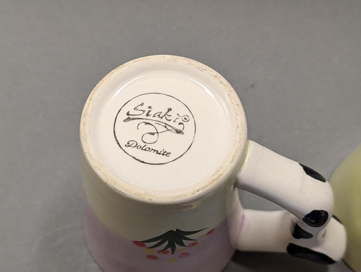 Becher mit Maßband, Höhe 10,5 cm
