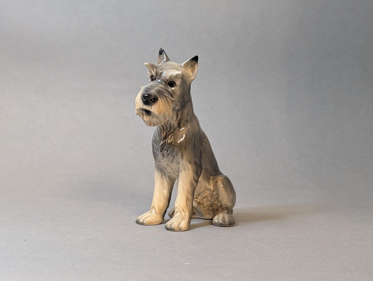 Goebel Porzellan-Schnauzer W. Germany, Gesamtansicht