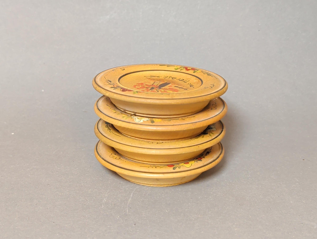 Bauernmalerei in Nahaufnahme