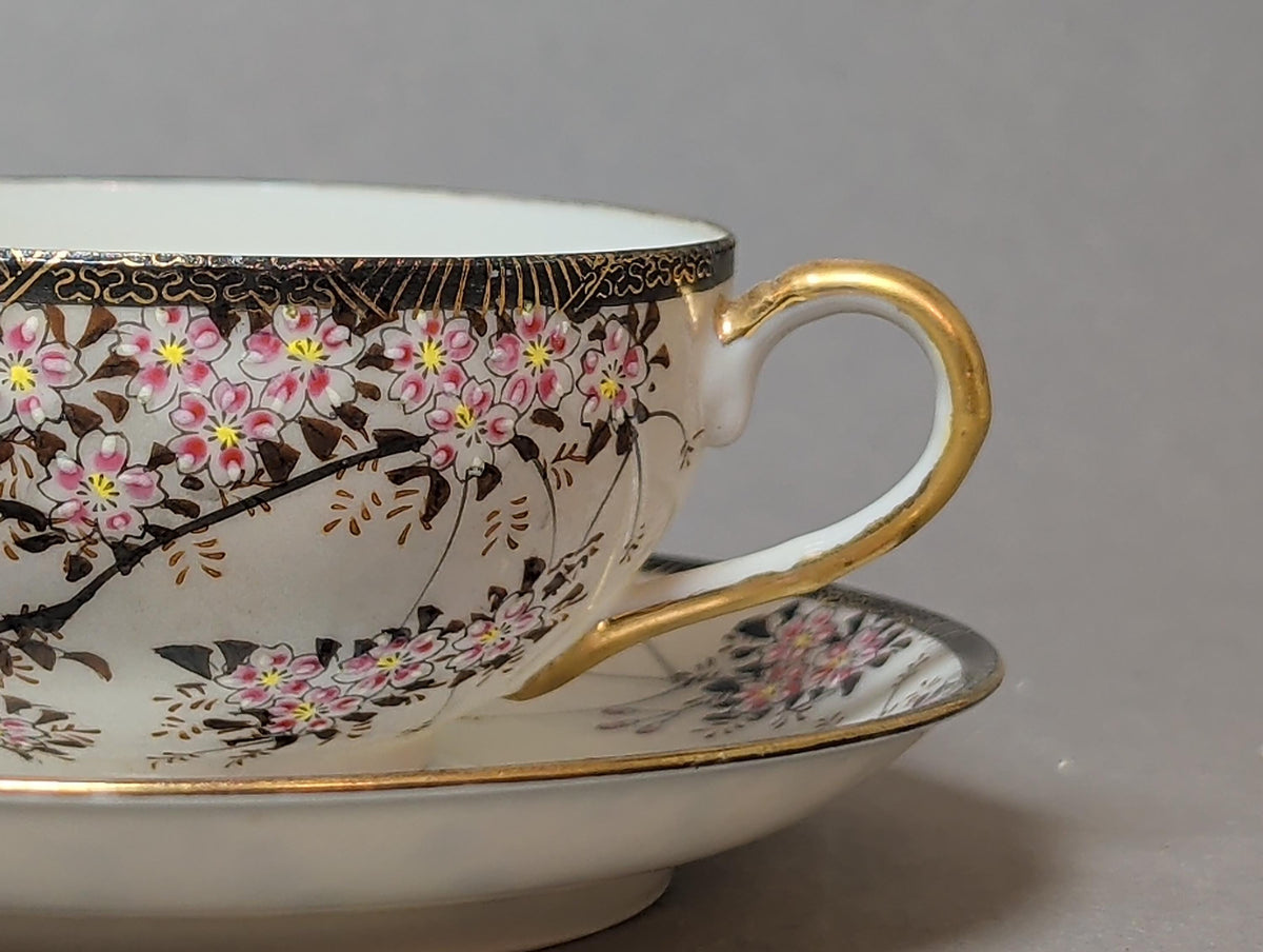 Teetasse von schräg oben
