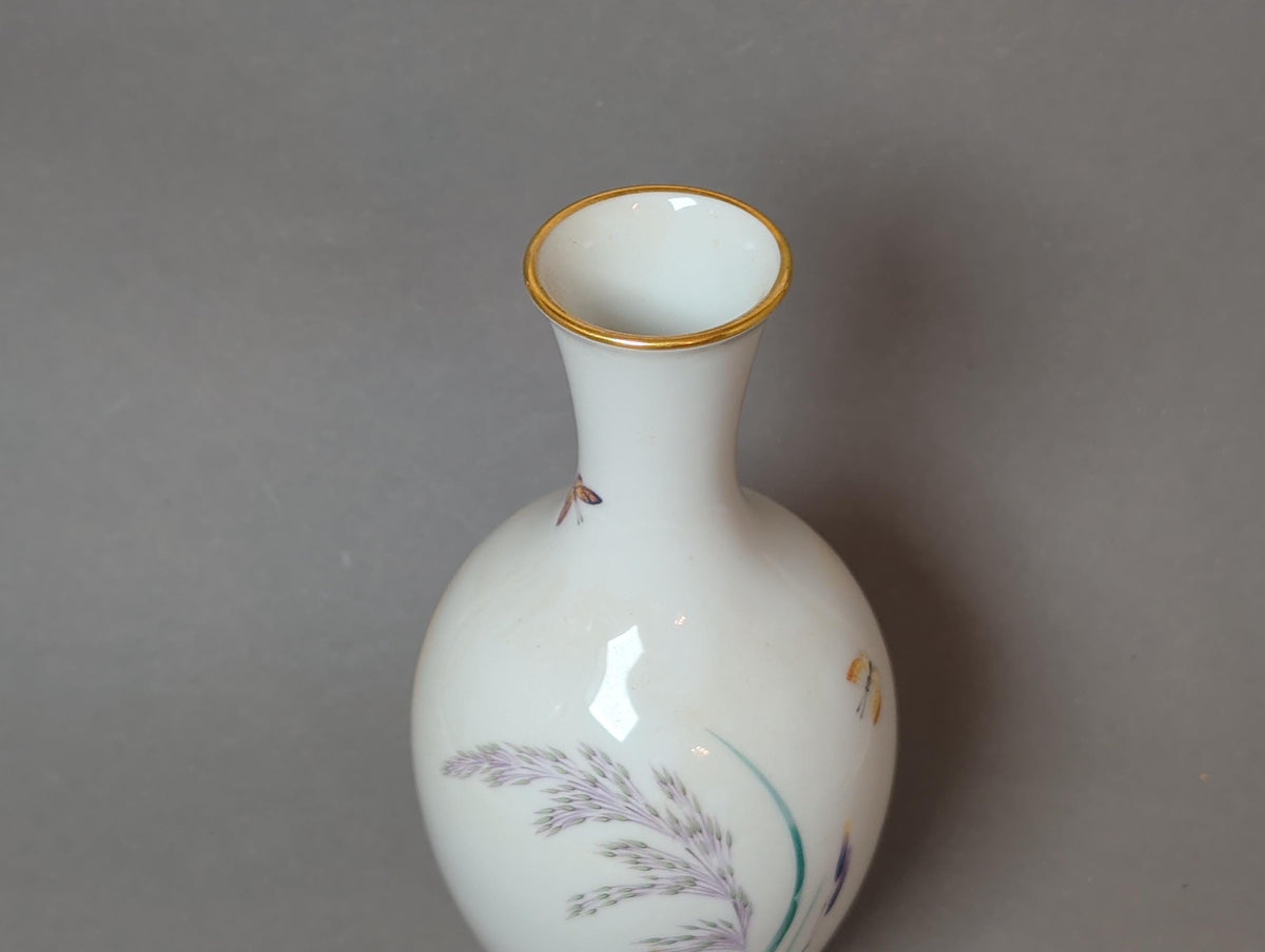 Rückseite der Vase