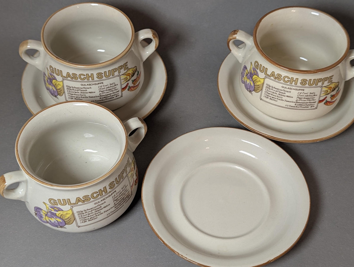 Untertasse von oben