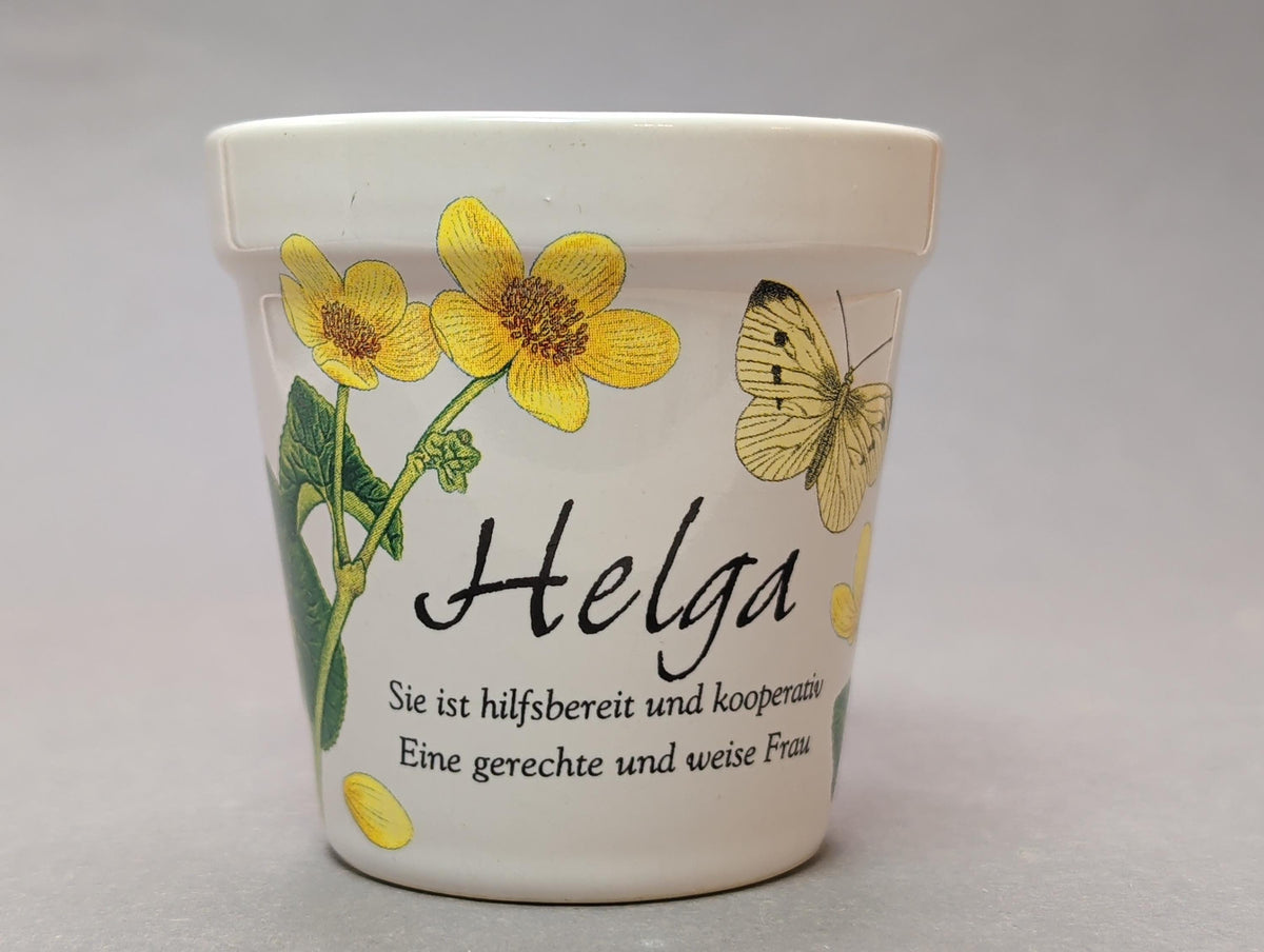 Helga-Kerze von schräg