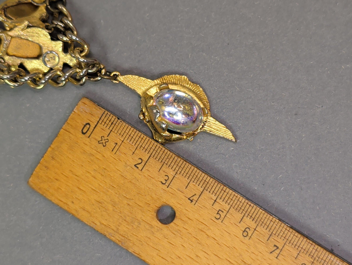 Collier in der Box liegend, Draufsicht